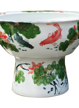 陶瓷鱼缸荷花碗莲特大号庭院