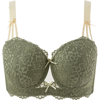 月色聚拢定型大胸显小薄款内衣