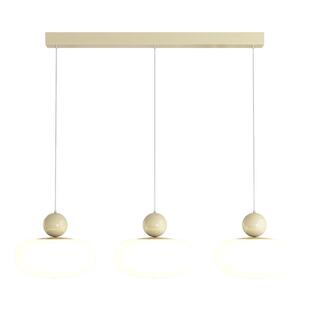 箭牌奶油风餐厅灯吊灯现代简约北欧设计师轻奢高级感餐桌上方灯具