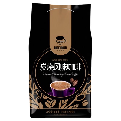 后谷云南三合一浓缩速溶纯咖啡粉