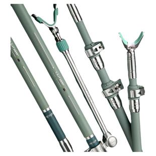 威宝莱天青外锁黑坑竞技支架碳素炮台支架抽鲢鳙拐角后挂鱼竿支架