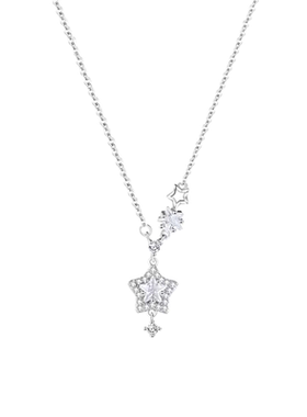 纯银星光灿烂项链送礼高端礼物