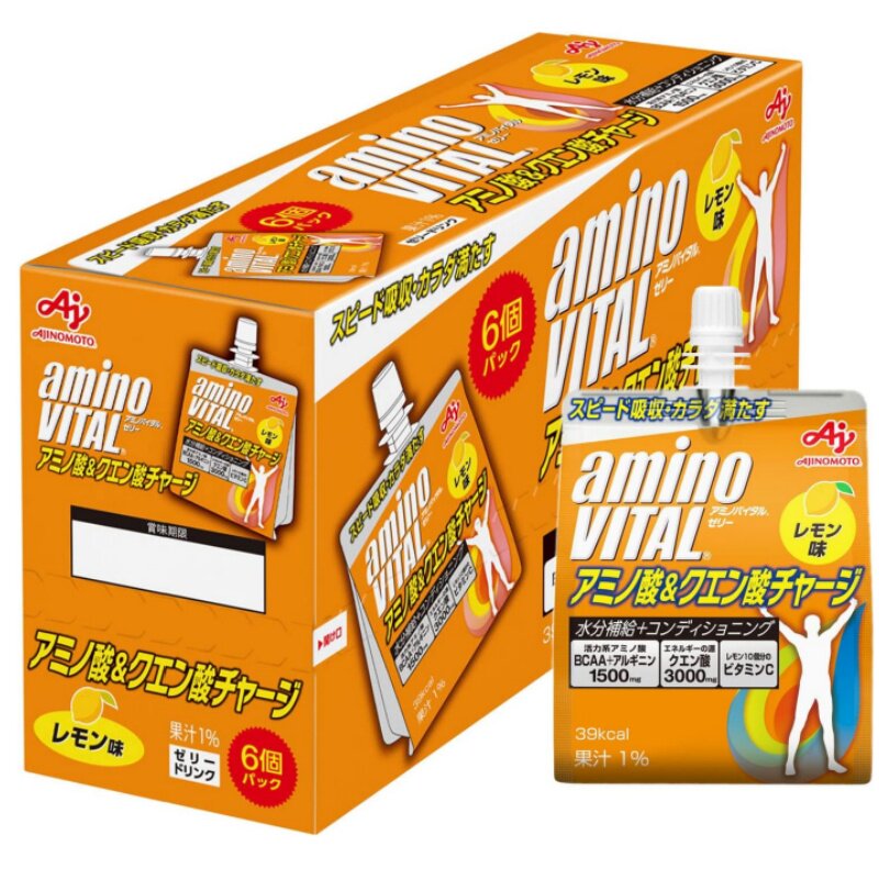 日本代购amino vital 氨基酸运动营养补充水分 长跑步马拉松健身