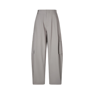 速写男装早春新款男士裤子弯刀裤休闲裤防晒速干工装感长裤潮流