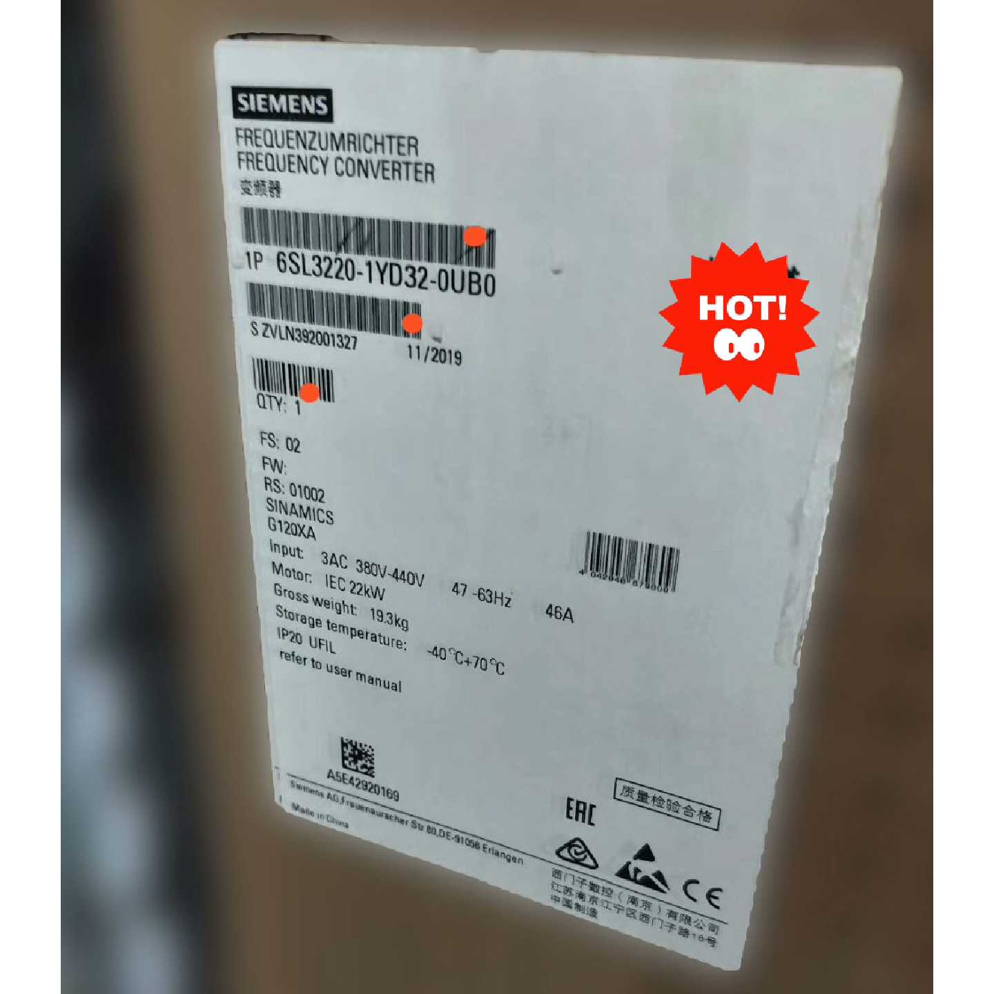 议价6SL32201YD320UB0适用