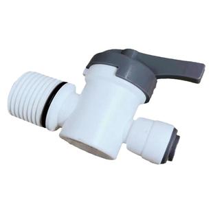 净水器免卡带O型圈4分外丝转2分管球阀 4转2阀门四分螺纹转二分配