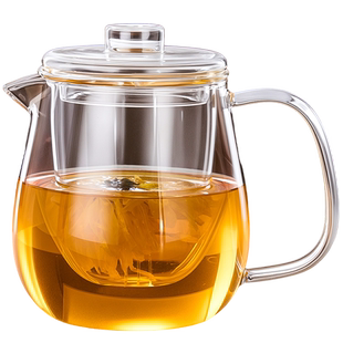 捷安玺玻璃茶壶茶水分离单壶烧水壶家用煮泡茶壶2025新款茶具套装