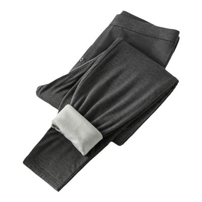 七只羊男士保暖裤加绒羊毛护腰