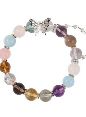 原创设计多宝水晶手链送礼物