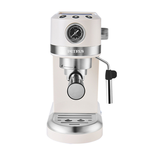 柏翠咖啡机PE3366S小白醒醒升级款PRO半自动意式浓缩打奶家用小型