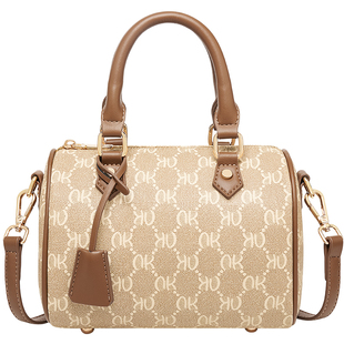 奥康波士顿包2026新款枕头包大容量手提包高级单肩包女士斜挎小包