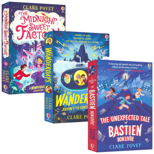 Clare Povey The Wanderdays 克莱尔·波维冒险故事 水石书店月度童书作者 章节小说 青少年英语课外读物 英文原版进口儿童图书