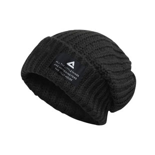 匹克帽子男冬季保暖防寒护耳针织帽女户外运动骑行包头帽堆堆帽