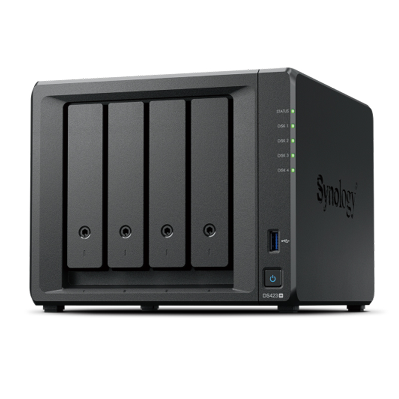 【豪礼自选】Synology群晖DS423+四盘位家用中小企业NAS网络存储服务器备份企业私有云 DS420+