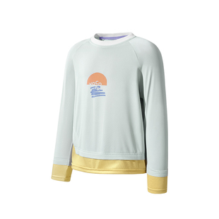 KK树儿童速干衣男童女孩防晒T恤宝宝长袖上衣防紫外线吸湿速干夏