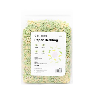 它适豆豆仓鼠垫料金丝熊木屑除臭吸水纸粒卷造景冬天保暖过冬用品