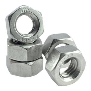 316不锈钢六角国标螺母/薄螺母2205螺丝帽M2.5M3M4M5M6M8M10-M45