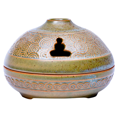 弘毅斋定风波仿古创意摆件香薰炉