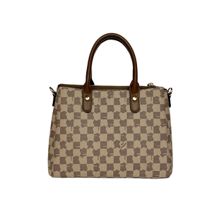 冽凇手提包2025新款大容量托特包高级感气质棋盘格单肩包时尚女包