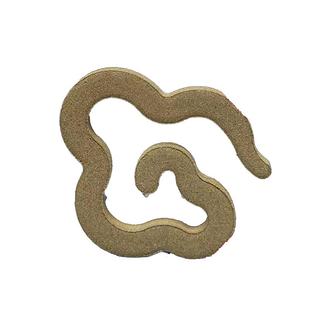 【45片】海南奇楠沉香小祥云盘香无粘粉纯粉花香甜家用熏香室内香