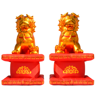 充气灯笼立柱金狮子拱门大吉象气模厂家直发麒麟送子开业庆典婚庆