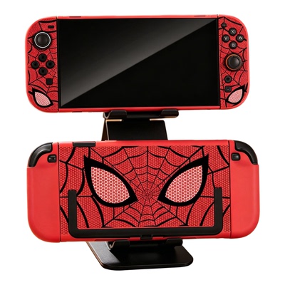 任天堂Switch保护壳套蜘蛛亲肤壳