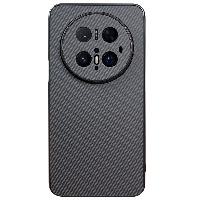 适用于华为mate70pro碳纤维纹理手机壳mate70镜头全包保护套mate70pro优享版防摔软边Mate70商务简约男女