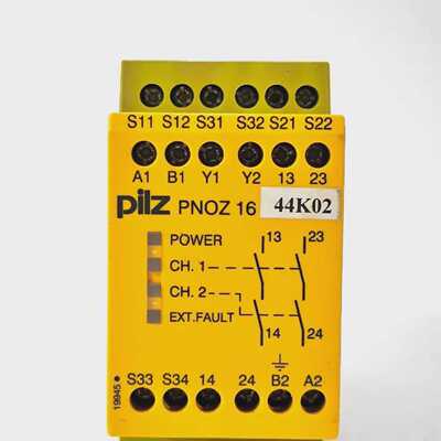 PILZPNOZ1624VAC24VDC2NO安全继电器