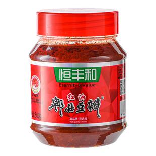 恒丰和郫县豆瓣酱正宗四川特产红油家用辣椒酱川菜调味料炒菜专用