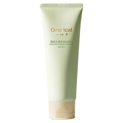 一叶子洗面奶补水清洁控油泡沫多