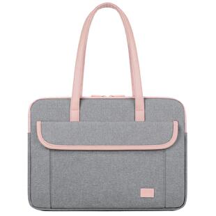 适用华为笔记本包苹果13寸手提华为matebook14寸电脑包女士2023新款女款联想小新pro14女生高颜值内胆包通勤