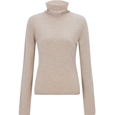 EP雅莹高领无染色羊绒高领针织衫