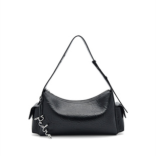 PEDRO拉链枕头包波嬉宽肩带腋下包单肩包PW2-76390127