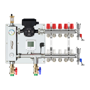 南先永磁变频地暖混水耦合罐增压家用智能地暖温控系统一体式