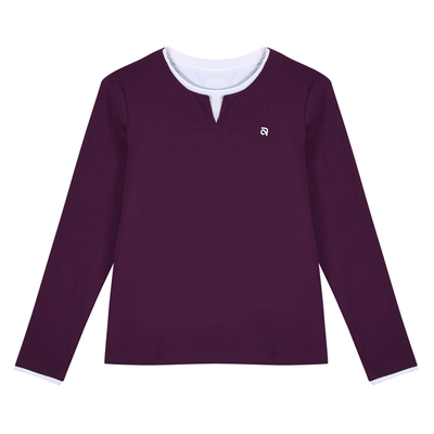 假两件长袖t恤女春秋内搭可外穿