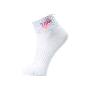 泰昂taan运动袜女夏季中筒网孔透气抑菌防臭健康吸汗短袜袜子女袜