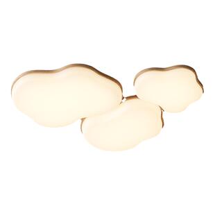 北欧客厅灯吸顶灯卧室儿童房灯奶油风全光谱护眼简约现代日式灯具