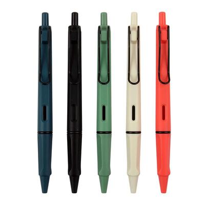 天卓按动中性笔0.5精细尖锥头