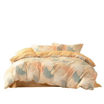 水星家纺全棉四件套简约