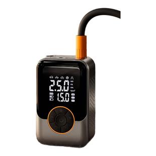 车载充气泵无线便携式高压电动打气筒汽车用打气泵轮胎测胎压双屏