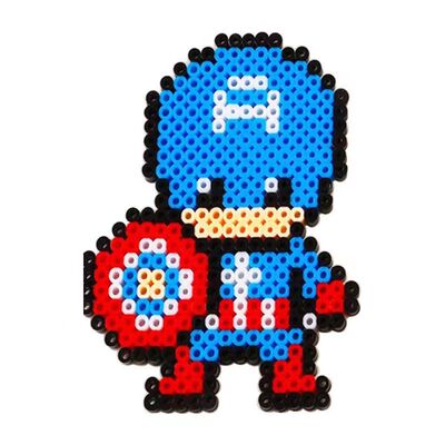 拼豆豆手工diy套装小豆带熨斗补