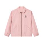 TeenieWeenie Kids小熊童装26春新款男女童简约学院翻领夹克外套