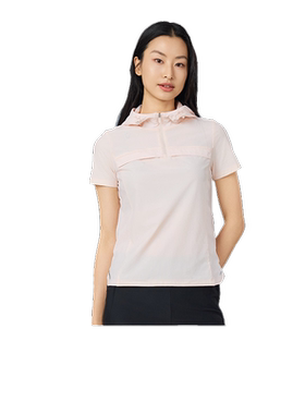女士时尚简约连帽短袖T恤RAPIDO