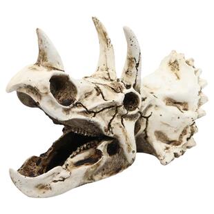 鱼缸仿真龙头龙骨造景装饰品小摆件水族内部沉底摆设树脂网红布景