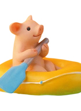 健身系列手办男女万圣节可爱小猪