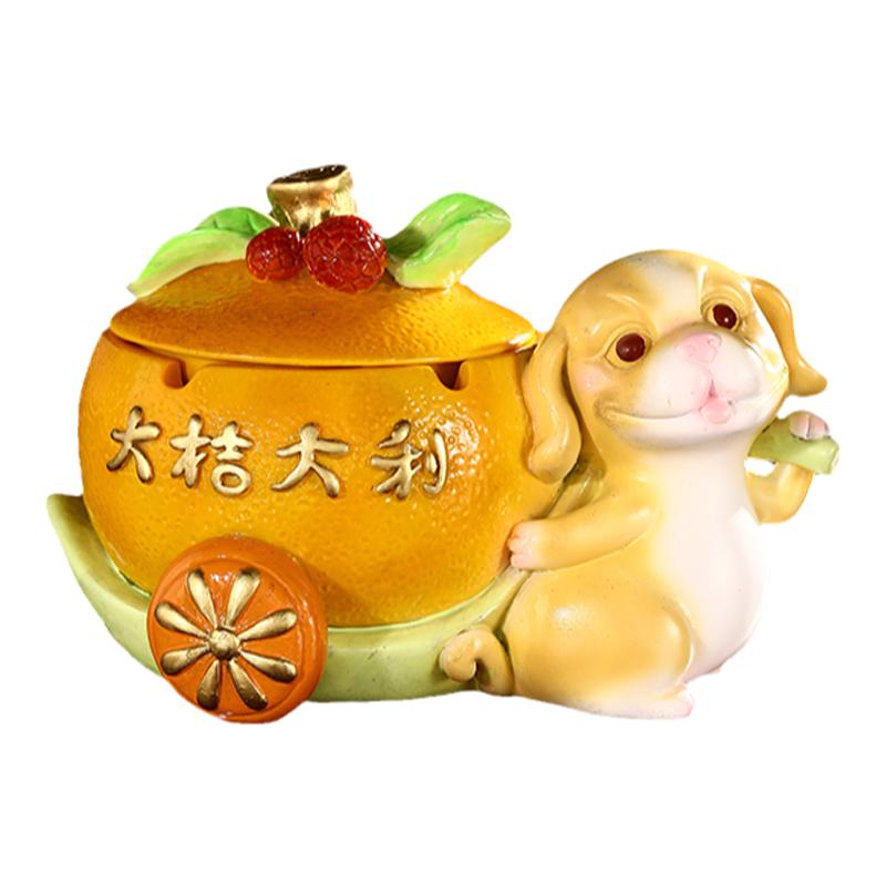 创意烟灰缸家用客厅办公室装饰品高级感可爱生日礼物男生送男朋友