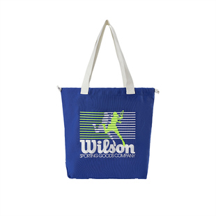 Wilson威尔胜官方男女同款刺绣LOGO大容量网球休闲拎包单肩包