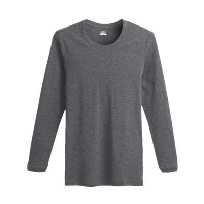 三枪纯棉保暖秋衣男圆领中厚长袖