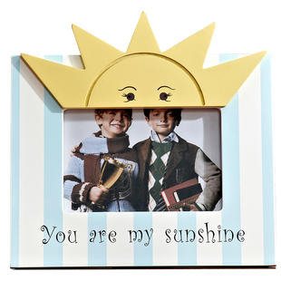 儿童房相框摆台长方形男孩宝宝6寸照片创意售楼处样板间桌面摆件