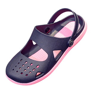 绝美玛丽珍洞洞鞋女越南乳胶拖鞋防滑柔软妈妈凉鞋透气防臭海滩鞋